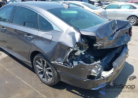 2022 Honda Accord Sport из США, поврежденный, VIN 1HGCV1F37NA022487